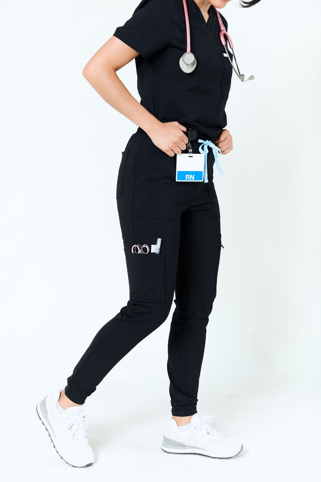 9-Pockets High-Rise Jogger | ScopeSoft Fabric