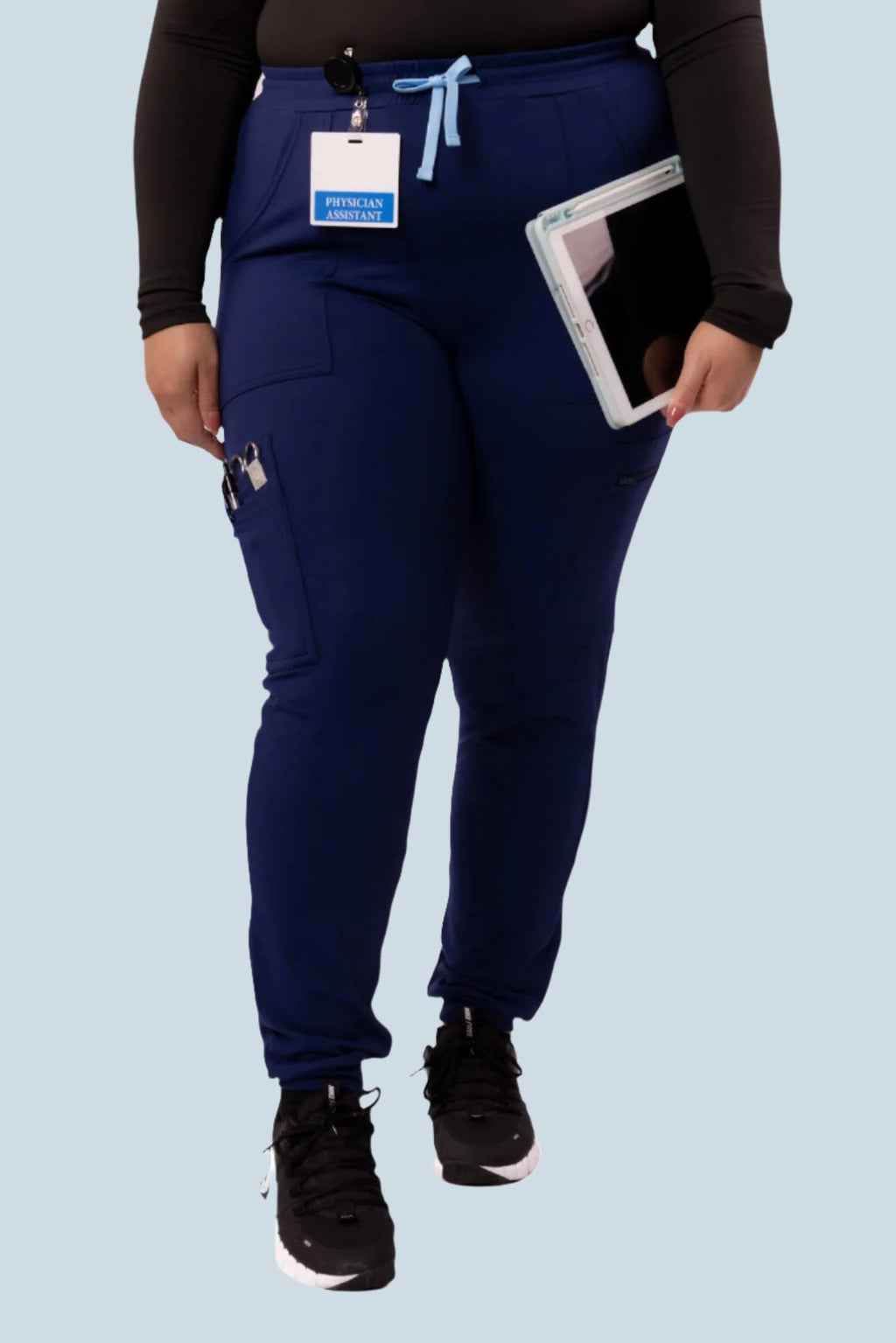 9-Pockets High-Rise Jogger | ScopeSoft Fabric