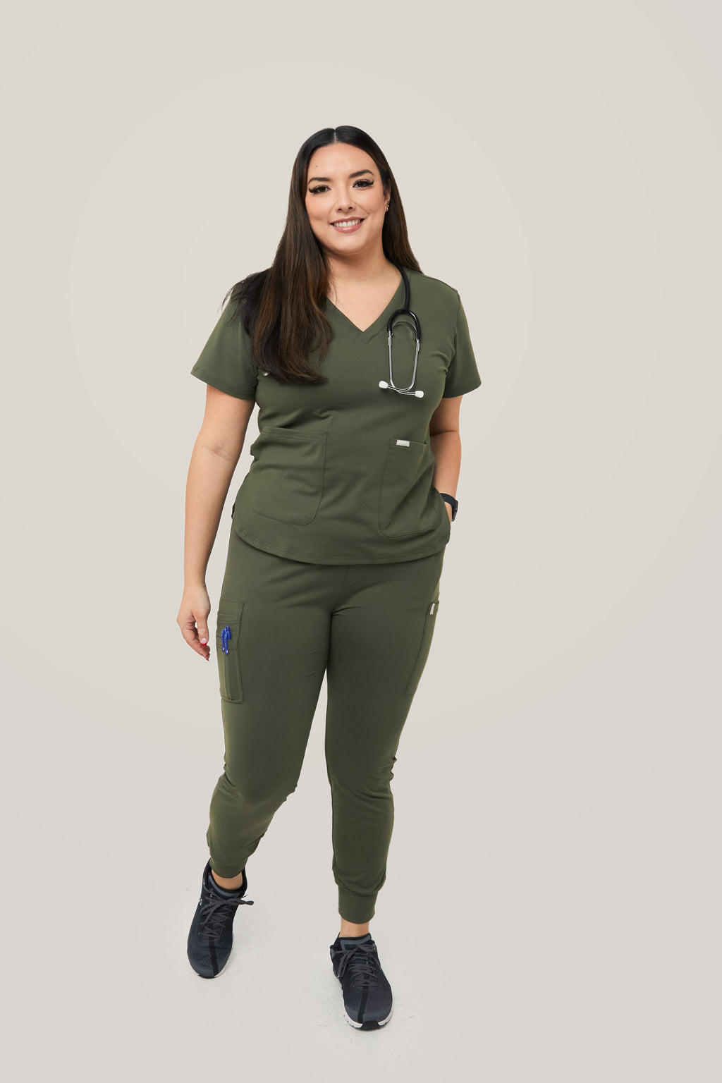 2-Pocket Top | Yoga-Core Fabric