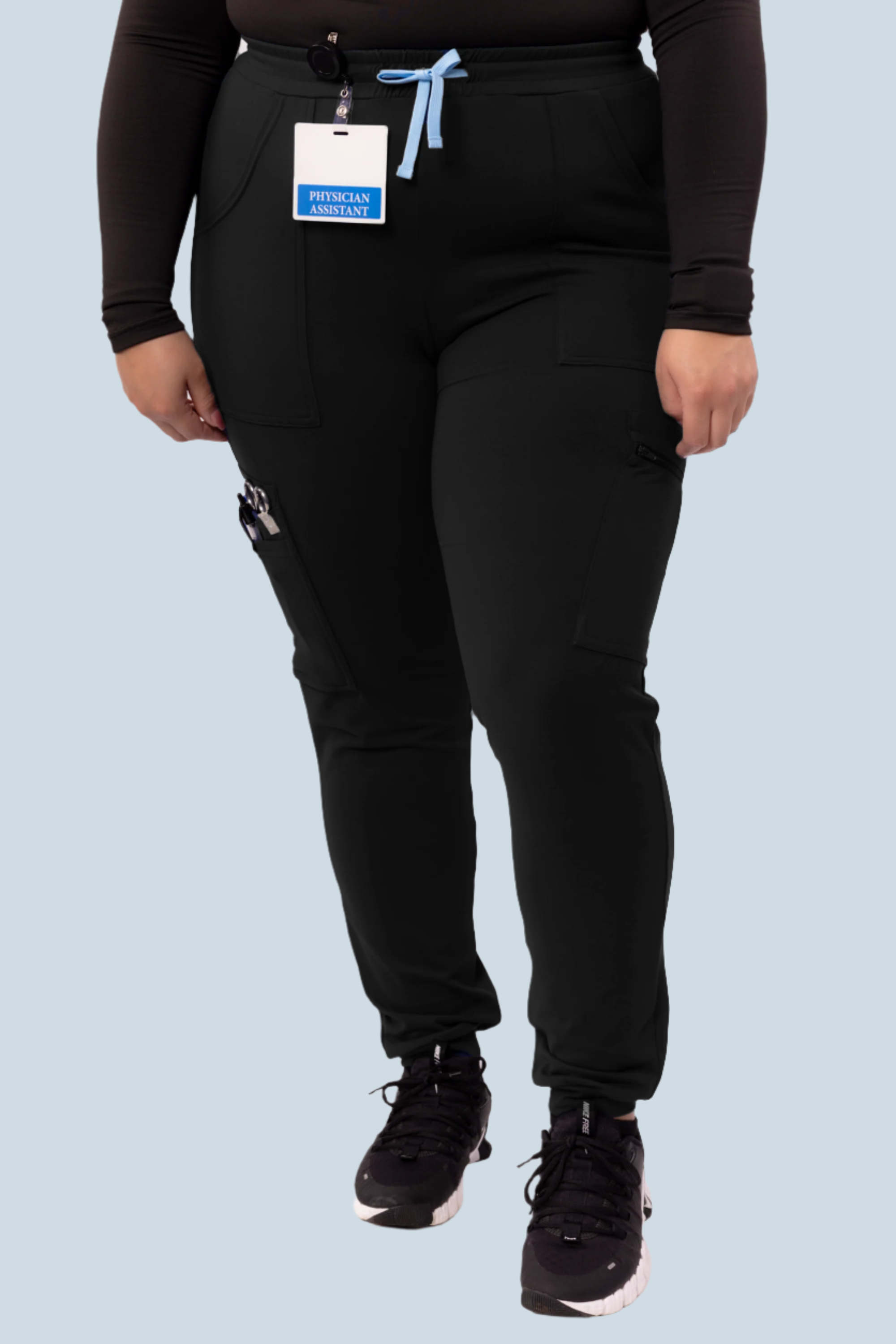 9-Pockets High-Rise Jogger | ScopeSoft Fabric