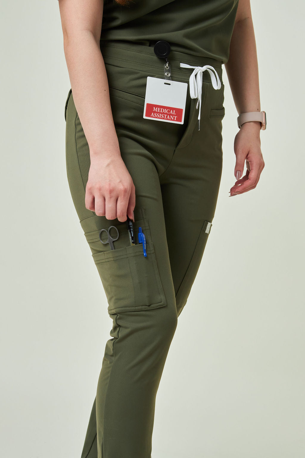 8-Pockets Straight Pants | Yoga-Core Fabric
